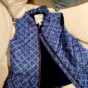 Janie & Hack peplum vest size 7-8